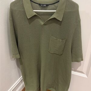 Rhone NWOT - Coastal Johnny Collar Polo XL sage green